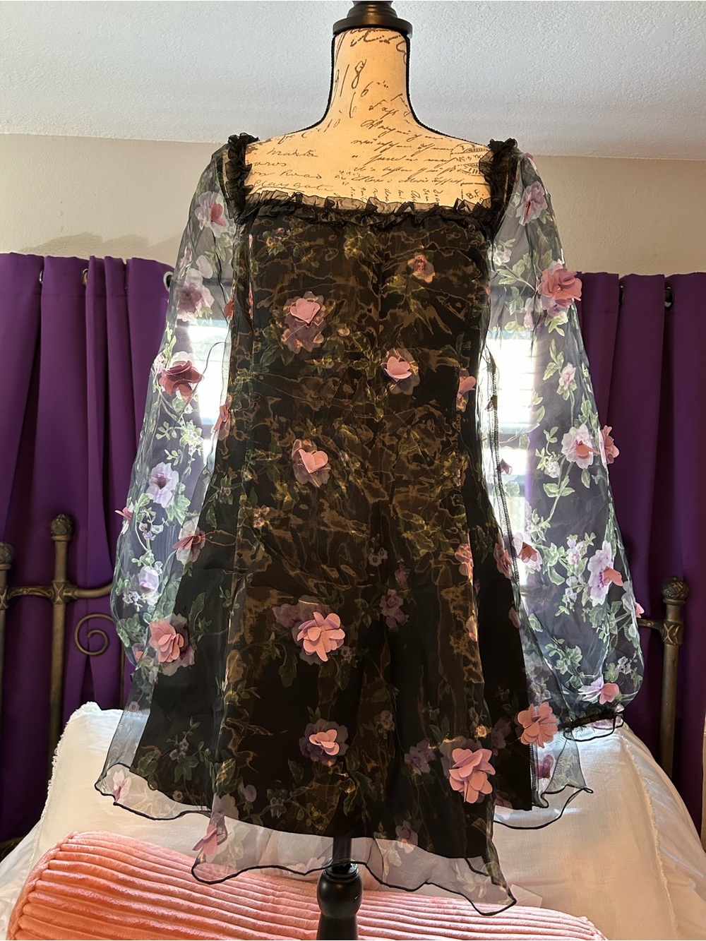 NWT Sold Out DollsKill Multiple Proposals Mini Dress by Sugar Thrillz Size L